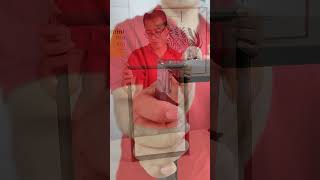 How to assemble the pocket lock screen window frame? Corner piece+pin corner code+arc chamfer