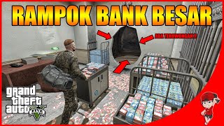 ADA TEROWONGAN DI BANK BESAR !! -  GTA V MOD MAFIA (15)