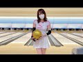 ボウリング女子の練習風景78(Bowling Practice)2021/4