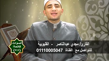 أصوات فاتحة | 54 | القارئ مجدى عبد الناصر