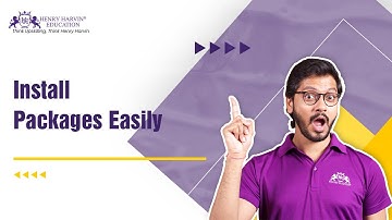 Learn How to Install & Load Packages in R | Machine Learning Course | Henry Harvin Education