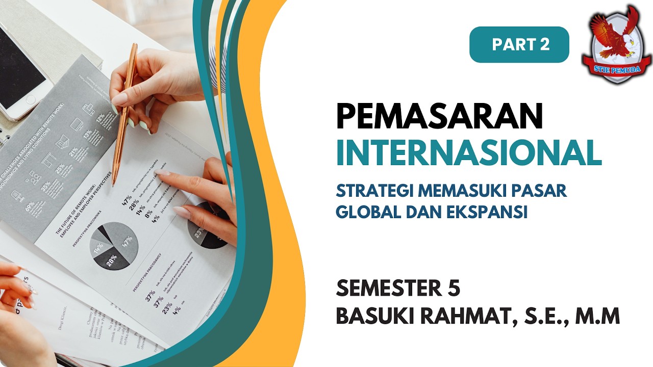 PEMASARAN INTERNASIONAL |  STRATEGI MEMASUKI PASAR GLOBAL DAN EKSPANSI (PART 2)
