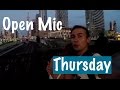 17. Thursday open mic