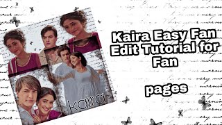 Kaira Easy Fan Edit Tutorial for Fanages || how to edit using PicsArt and polarr screenshot 1