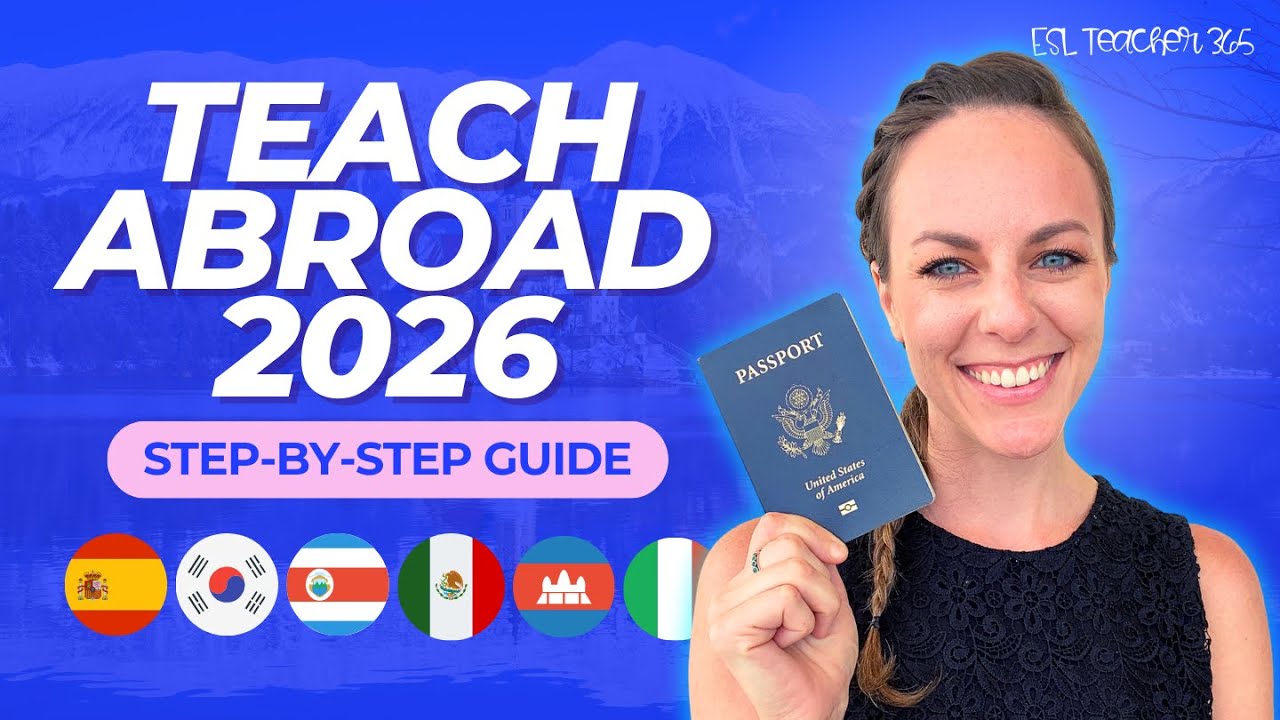 Teach Abroad Step by Step in 2026 - YouTube