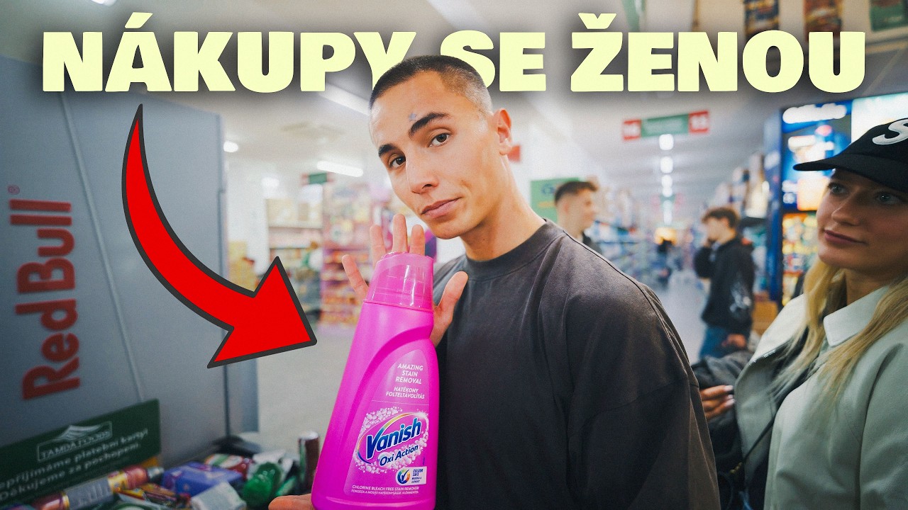 NÁKUPY S MANŽELKOU 🩶