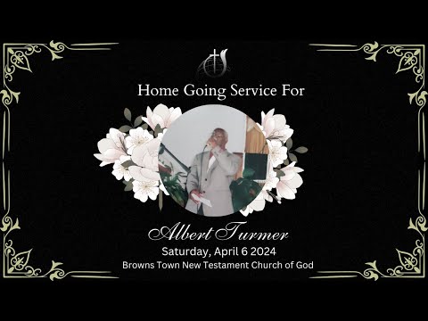 Albert Turner Online Funeral Service || Rev Dr Stenneth Davis || April 6, 2024