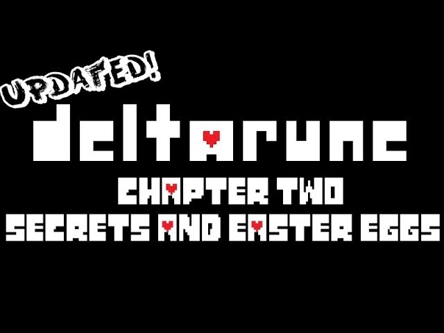 DELTARUNE Chapter 2 Secrets & Easter Eggs