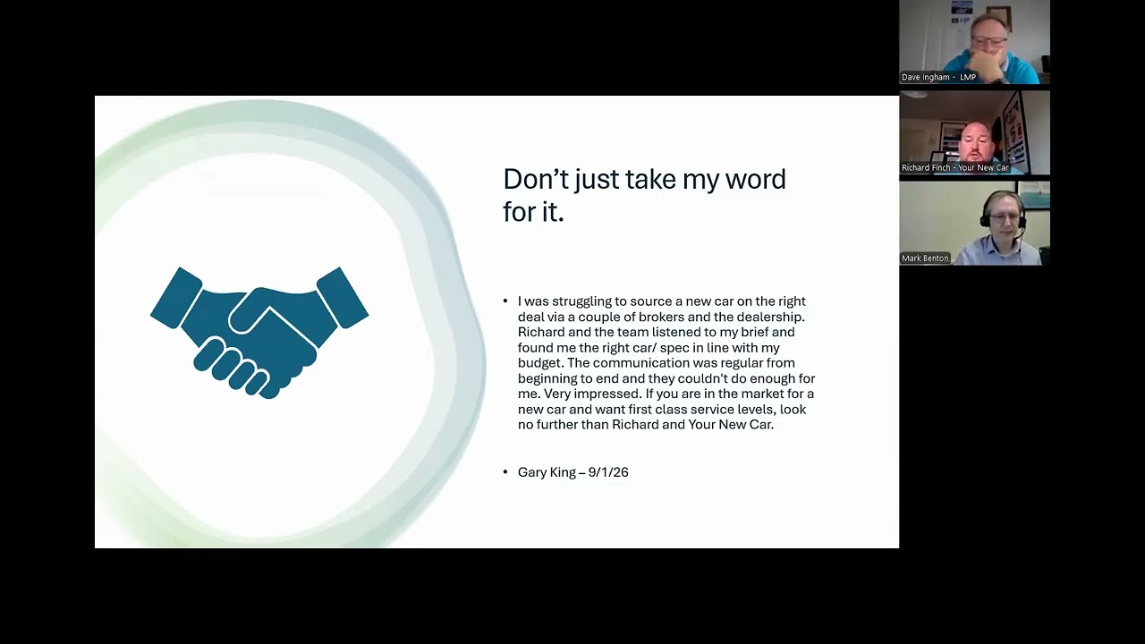 Richard Finch - Your New Car