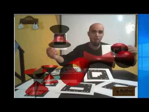 Superficies Cuádricas + Secciones Cónicas con Realidad Aumentada RA con ...