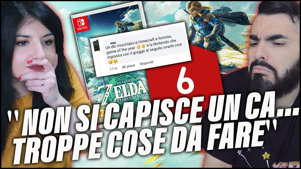 LA RECENSIONE SCANDALOSA: 6 SU 10 A ZELDA TEARS OF THE KINGDOM | Critica alla Critica