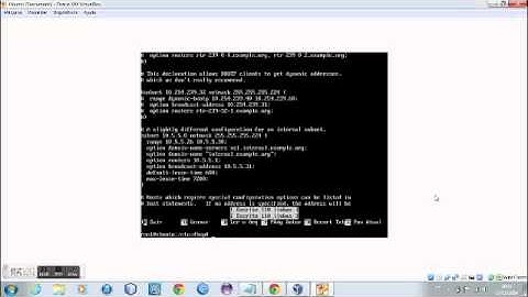 Configurando Servidor DHCP - Ubuntu Server