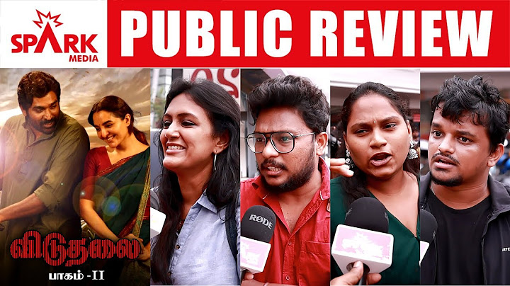 Viduthalai Part 2 - Public Review | Vetri Maaran | Vijay Sethupathi | Soori | Manju Warrier