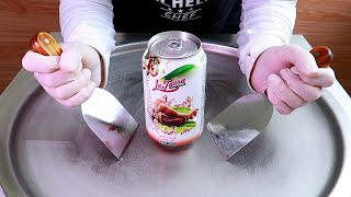 Tamarind ice cream rolls street food - ايس كريم رول تمر هندي