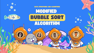 Modified Bubble Sort | Data Structures and Algorithms