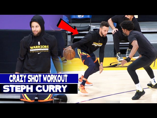 Inside Stephen Curry's Crazy Practice Shooting Routine