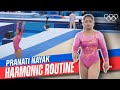 The STUNNING floor performance of Pranati Nayak Bollywood song "Mashallah" | Music Monday 🤸‍♀️🎶