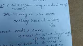 Contiguous memory allocation in operating system lec 4 - 2