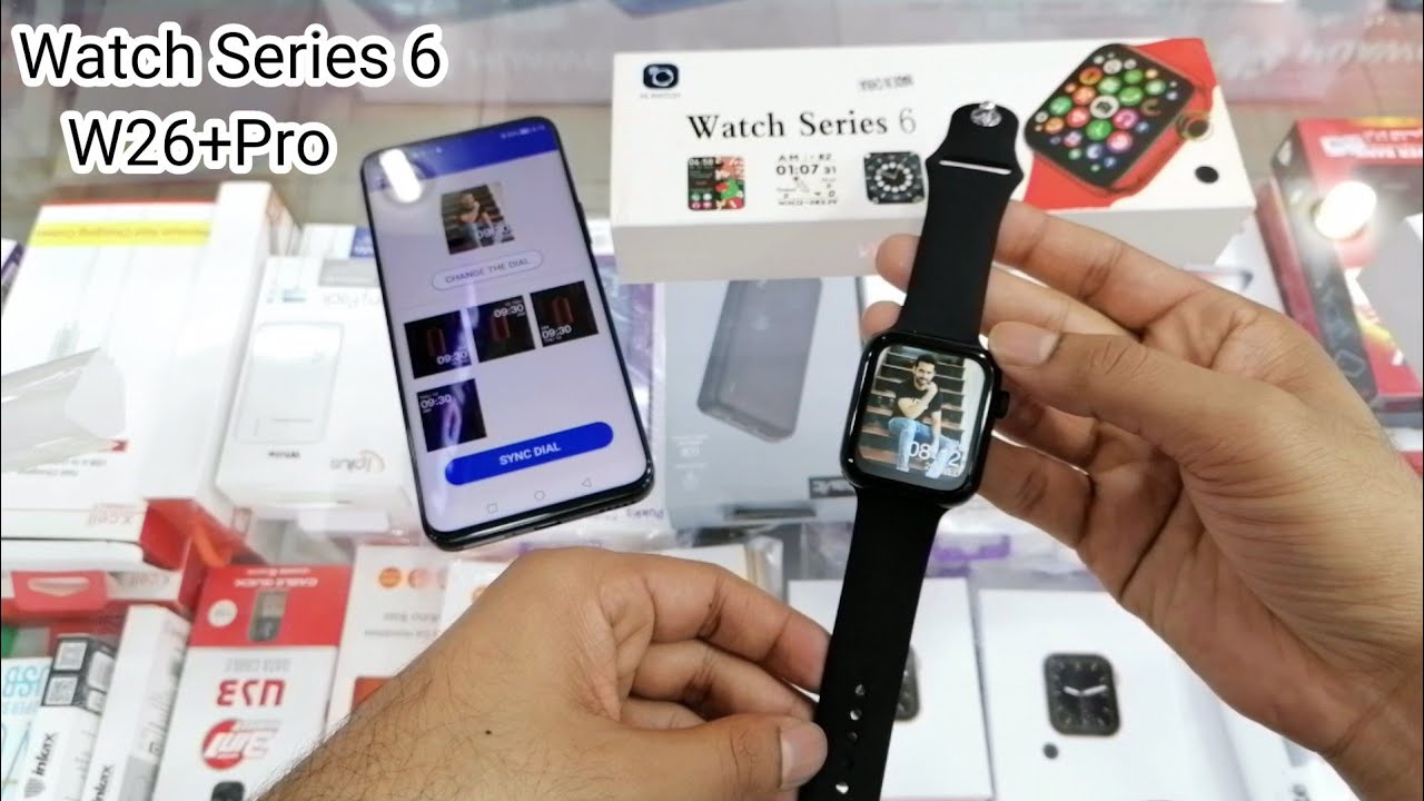 W26+ Pro Smart Watch Unboxing & Connection Guide In Bangla Changing