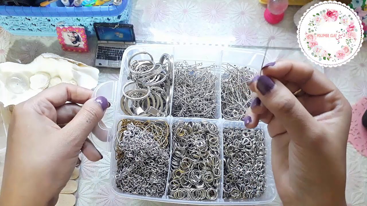 الخامات اللي  بستخدمها مع | الصلصال الحراري |  polymer clay