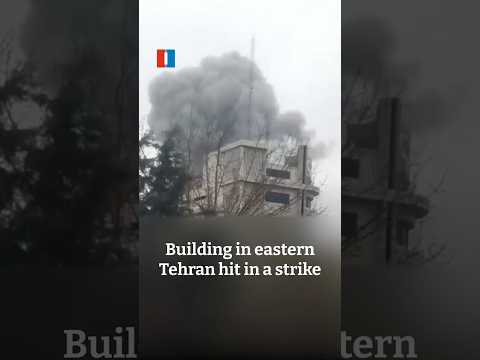 Building in eastern Tehran hit in a strike