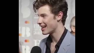 Shawn Mendes at the Brit Awards 2019 [Red Carpet Compilation] (Feb. 19, 2019)