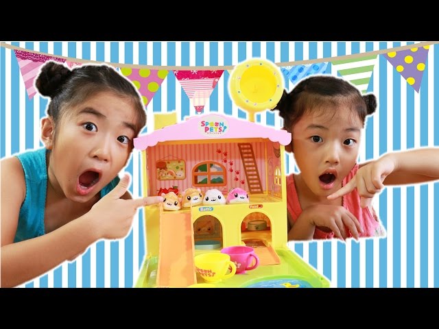 ハムスターがかわいい♥︎スプーンペットおしゃべりハウス - YouTube