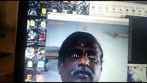 DRIVERS DROWSINESS DETECTION WORKING VIDEO