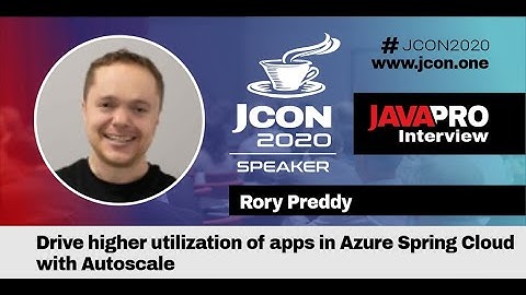 Autoscale in Azure Spring Cloud | Rory Preddy Interview (EN)