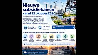 OPENSTELLINGEN WEBINAR 7 OKTOBER 2026