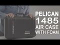 Pelican 1485 Air Case with Foam (Black)