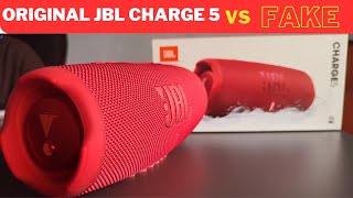 How to Differentiate Original JBL Charge 5 Bluetooth speaker from a Fake One