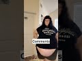 MelodyMoon Feedee Look 🖤 Stunning Black Dress, Soft Belly | BBW Feedee Glow