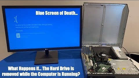 What Happens if you Remove the Hard Drive from a Computer while it is Running?