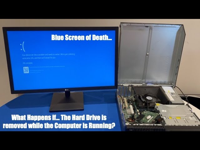 What happens if you remove hard drive from PC?