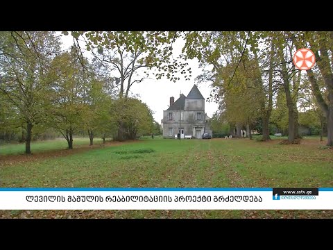 ლევილის მამულის რეაბილიტაციის პროექტი გრძელდება