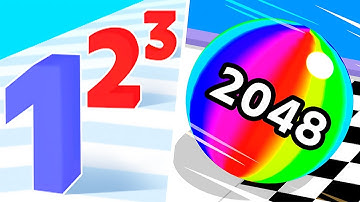 Ball Run 2048 vs Number Master - All Levels Gameplay Walkthrough Android & IOS - NEW UPDATE!