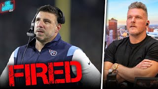 Titans Fire Mike Vrabel After 6 Years, Where Will He Go Next? | Pat McAfee Reacts