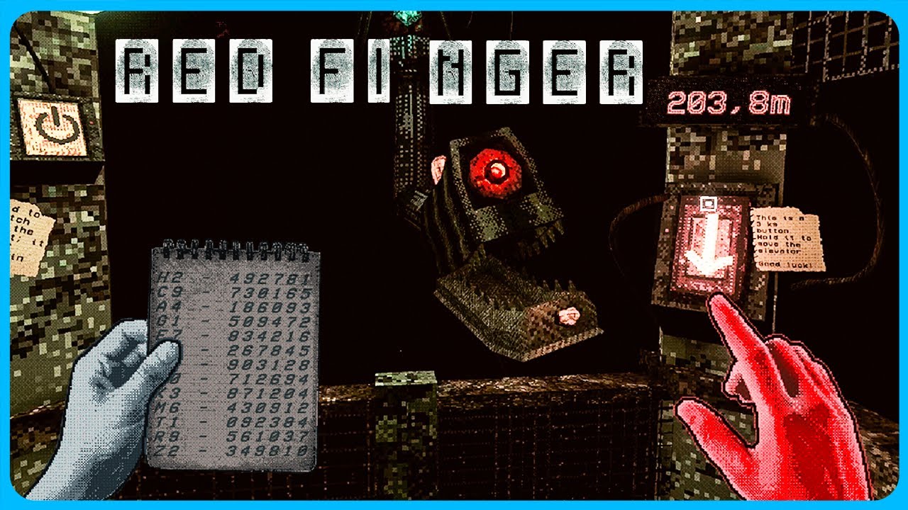 Red Finger | Full Gameplay | Short Horror Game | No Commentary