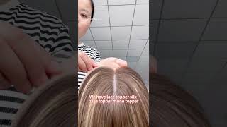 100% Human Hair Toppers Supplier