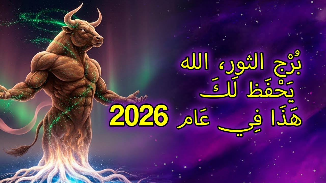 الله يحجز هذه ١٠ الأشياء لبرج الثور في عام ٢٠٢٦