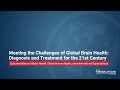 Meeting the Challenges of Global Brain Health: Diagnosis and Treatment for the 21st Century