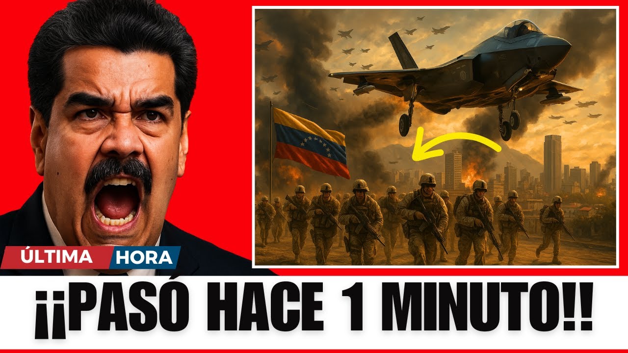 ¡VENEZUELA EN PÁNICO TOTAL! 20.000 MARINES + 80 F-35 del Gerald R. Ford ...