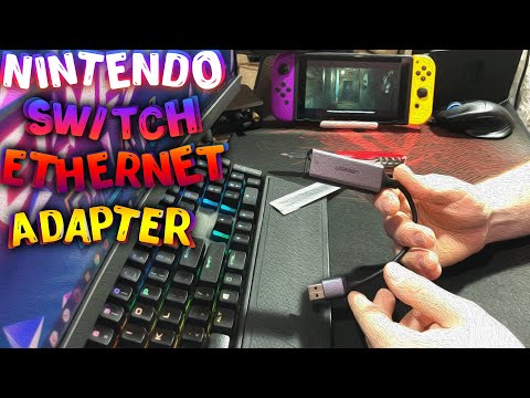 Nintendo Switch интернет адаптер обязателен к покупке для дома!!! (распаковка и тест )