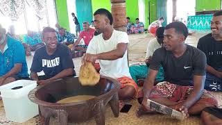 Visiting Galoa village in Fiji