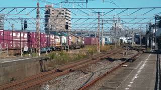 臨8865レEF66-130(吹)+EF66-27(吹)無動+チキ2B ありがとうニーナ吹田機関区へ返却