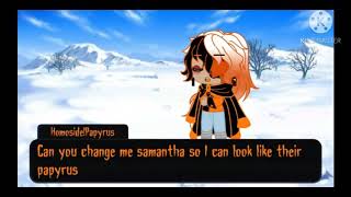 If Homosidepapayrus In The Clic Timeline Gacha Club By Little Hamster