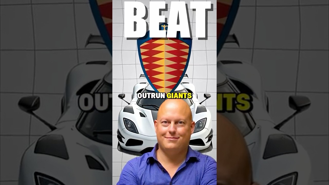 The Boy Who Beat Ferrari — The Koenigsegg Origin Story 🏎️⚡ #cars #koenigsegg #founder #shorts