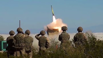 M270 MLRS (Multiple Launch Rocket System) Live-Fire Training With UK 2-6 Royal Artillery Regiment