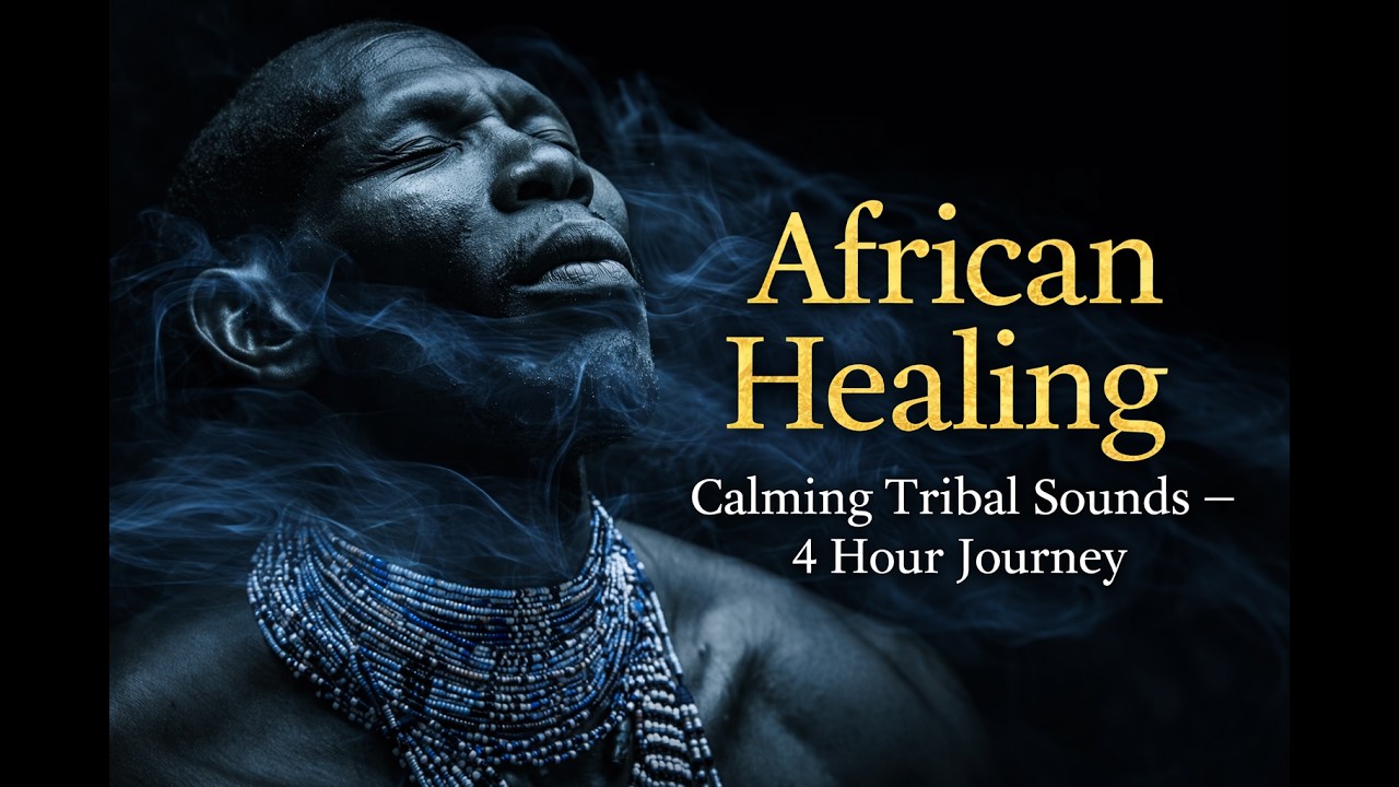 Healing African Drums | 4 Hours of Calming Ancestral Soundscapes